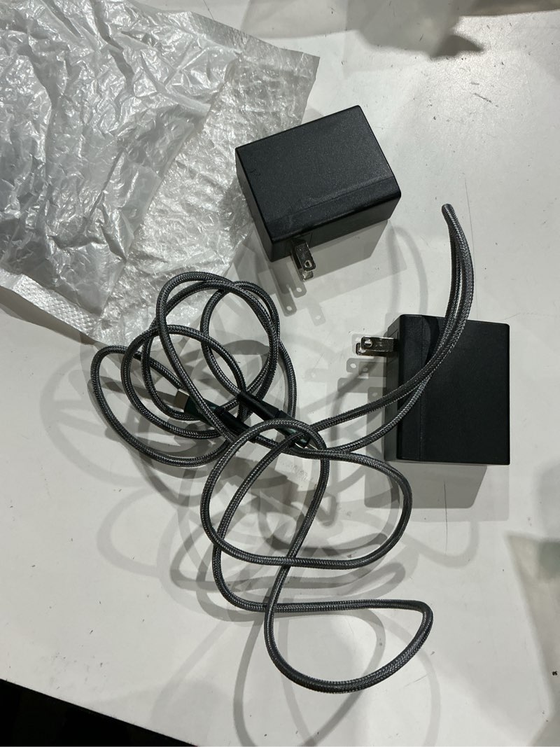 Condition photo showing Good Condition for 2-pack switch 2 charger - ac adapter for nintendo 2 /nintendo1, 6ft charging cable, compatible with switch/oled/lite, steam deck