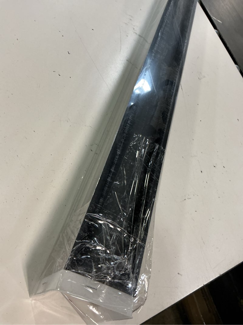 Condition photo showing Good Condition for persilux cordless blackout roller shades with valance - thermal insulated fabric window blinds, free-stop, uv protection for home and bedroom (black, 48"w x 72"h) 48"w x 72"h black