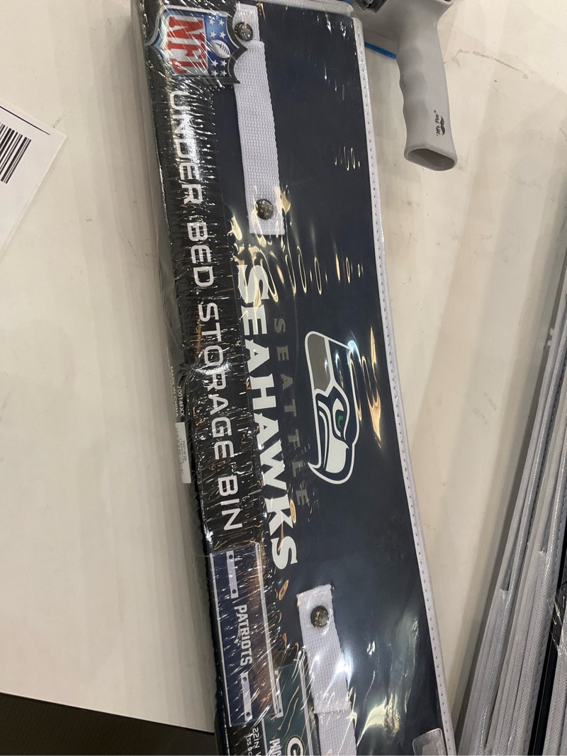 Seahawks under bed storage