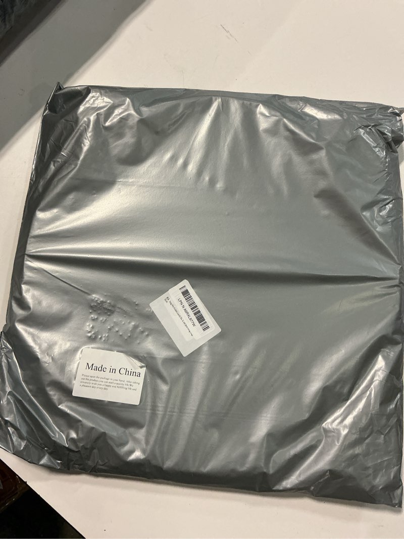 Condition photo showing New/Like New for Foldable Laundry Basket with Lid – Portable Collapsible Hamper for Home, Dorm, and Travel – Large Capacity Storage Bin with Handles – Lightweight, Durable, and Space-Saving Design (Black)