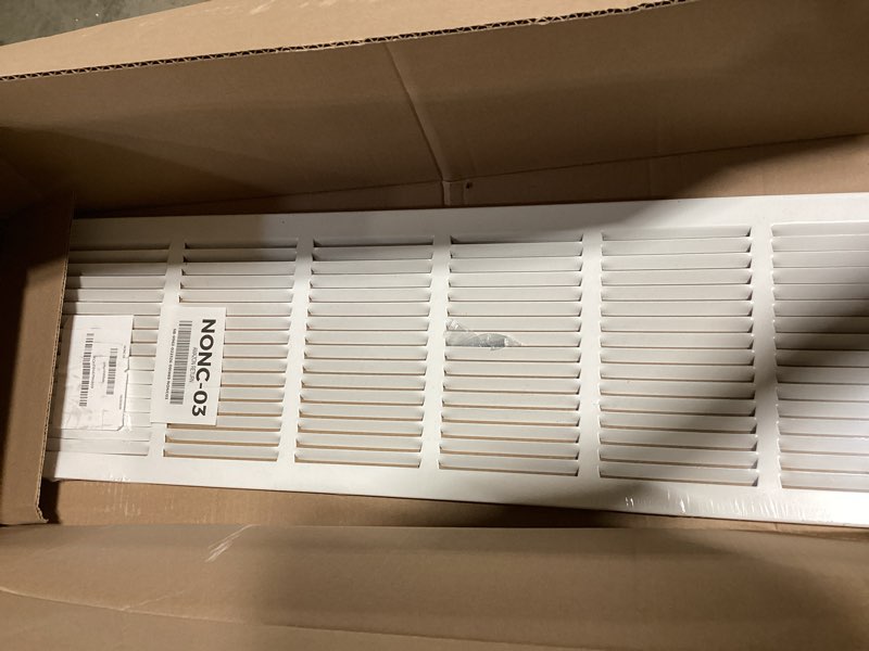 howeall 30"w x 8"h [duct opening size] steel return air grille, air return vent cover for ceiling an