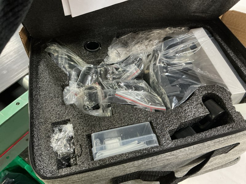 Condition photo showing Good Condition for Trinocular Microscope 40X-5000X Magnification Laboratory Grade with Dual Mechanical Stage and HD USB Camera Microscopes for Adults?Adult Trinocular Microscope with Electronic Eyepiece?