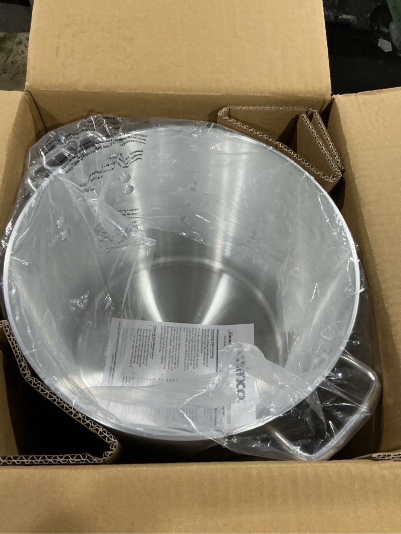 Condition photo showing New/Like New for winco alst-20 elemental 20 quart aluminum stock pot