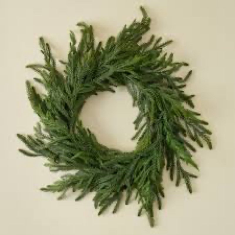 Real Touch Norfolk Pine Wreath