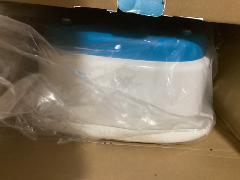Condition photo showing As Is for HoMedics Bubble Mate Foot Spa, Toe Touch Controlled Foot Bath with Invigorating Bubbles and Splash Proof, Raised Massage nodes and Removable Pumice Stone