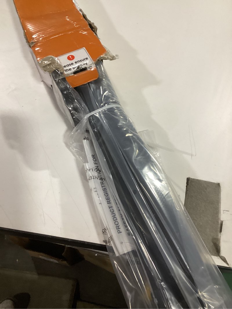 Condition photo showing New/Like New for Retractable Baby Gate for Doorways and Stairs, Mesh Safety Gate for Pet, Indoor & Outdoor Use, One-Hand Operation, Easy Installation, 33.6" Tall, Expands to 55" Wide?Black,33.6"x55")
