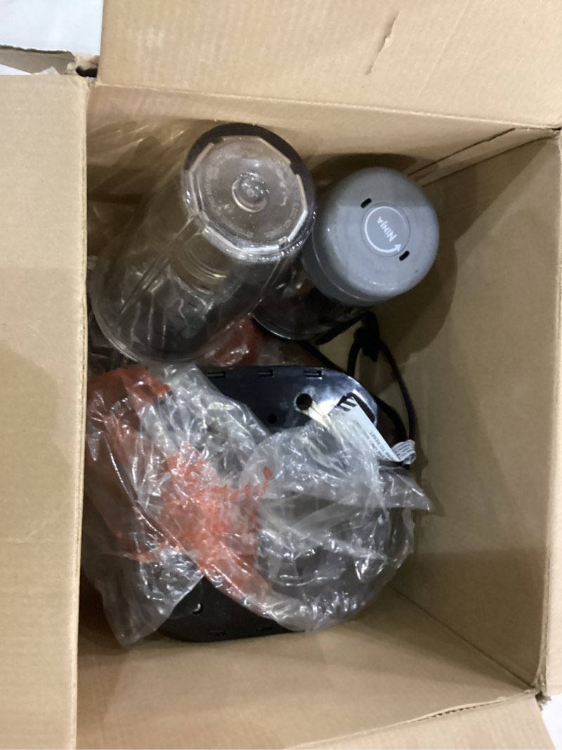 Condition photo showing Good Condition for Ninja Blenders for Kitchen | Smoothie Blender, Mixer, Grinder - Premium Blending Performance for Sauces, Frozen Drinks, and More | 1200 Peak Watt Motor | SS101 Foodi Personal Smoothie Maker
