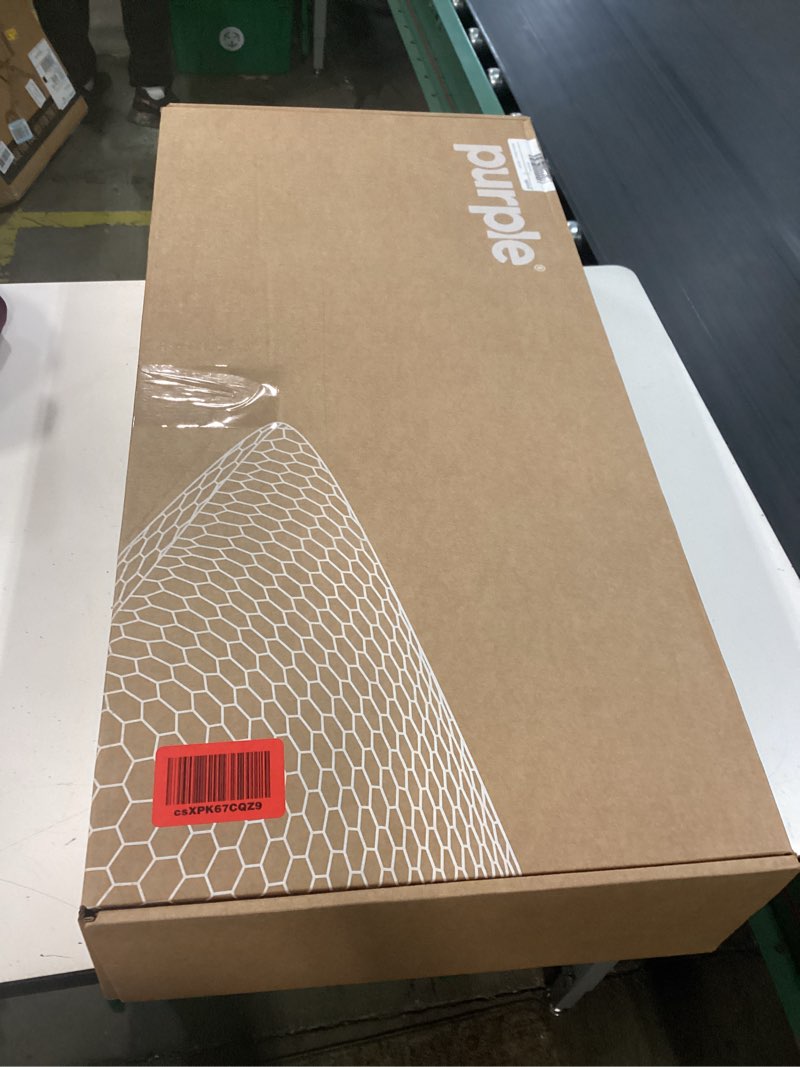 Condition photo showing New/Like New for purple harmony pillow – talalay latex foam cooling pillow for combo or side sleepers, 360º hex gelflex grid for no-pressure support and luxurious weightless feel - king, medium feel, med height king - medium