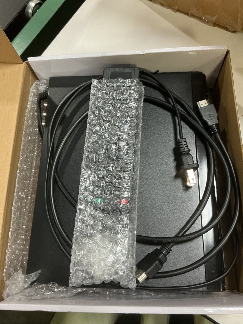 Condition photo showing Good Condition for dvd player, hdmi av output, all region free cd dvd players for tv, dvd players with ntsc/pal system, supports mic's & usb input, package includes hdmi/rca cables and remote control