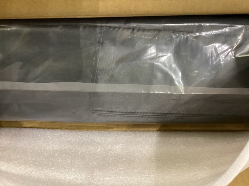 Condition photo showing New/Like New for Baby Bassinet Bedside Sleeper, Upgraded Stability Bedside Crib with Full Mesh Sides, Soft Sheet, 6-Height Adjustment, Storage Basket, Easy Folding Portable Bassinet for Newborns, Gray Grey