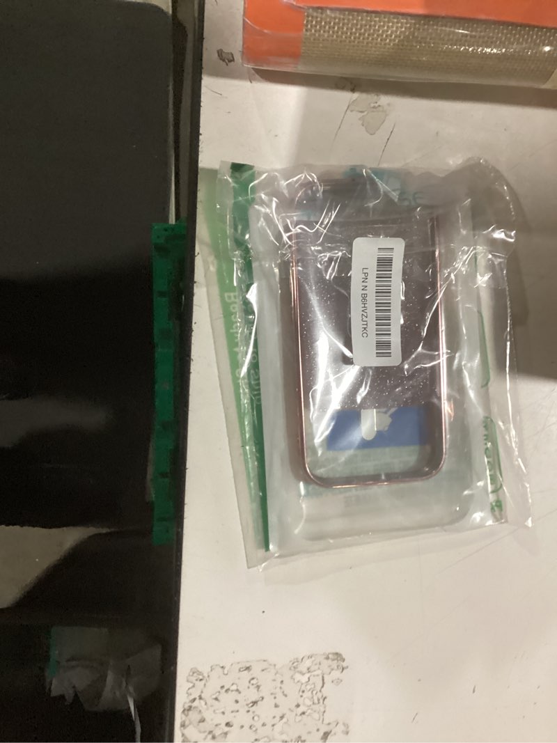 Condition photo showing As Is for meifigno designed for iphone 17 pro case 6.3", [glitter card & wrist strap][compatible with magsafe][2x hd screen protectors] surround raised lens protection for 17 pro phone case for women, rose gold rose gold iphone 17 pro (6.3 inch)