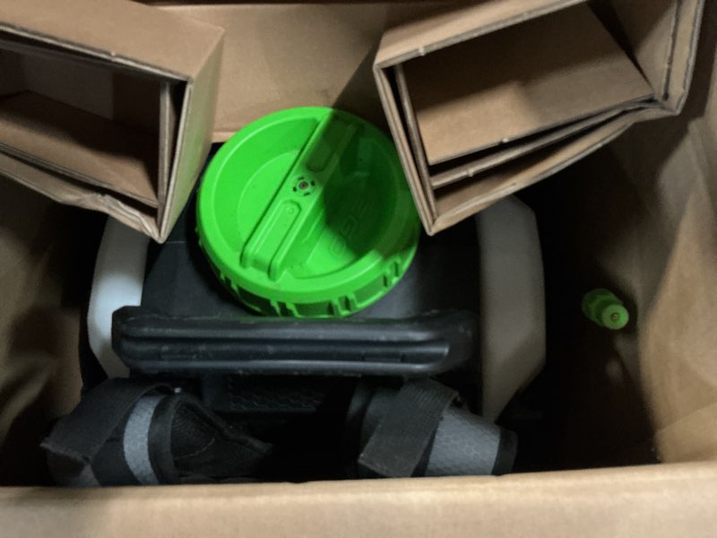 Condition photo showing As Is for ego power+ 4 gal hand held backpack sprayer bare tool