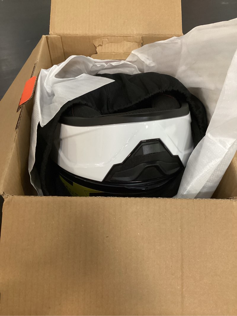 Condition photo showing Good Condition for vcoros motorcycle full face helmet for unisex-adults dot approved ws-609 motorbike street bike racing helmets gloss white medium