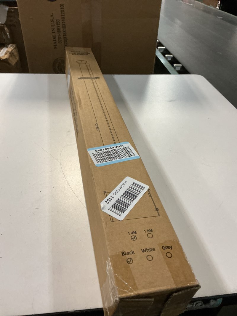 Condition photo showing New/Like New for Retractable Baby Gates for Doorways, Mesh Dog Gate for Stairs, Pet Gate Indoor, Extends to 55" Wide 33" Tall, Safety Toddlers Gates for Hallways, Indoor & Outdoor Use, Black Black 33'' Tall x 55'' Wide
