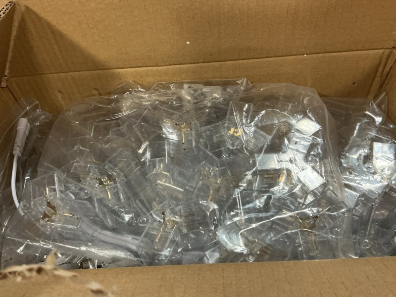 Condition photo showing Good Condition for 58Lights LED Hexagon Honeycomb Lights,14-Hex Honeycomb Lights 68800Lumens Hexagon DIY Super Bright Car Detailing Ceiling 688W LED Shop Light for Warehouse Workshop Gym Basement 14 Hexagon-58Lights