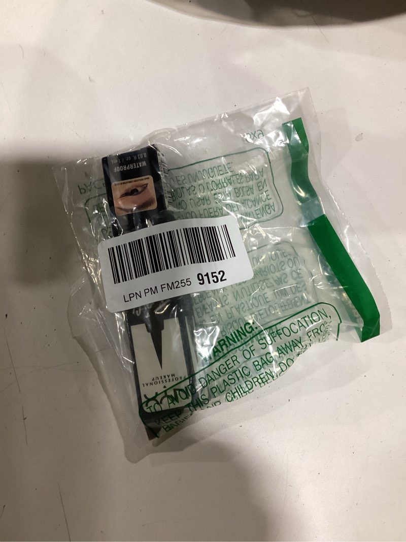 Condition photo showing New/Like New for NYX PROFESSIONAL MAKEUP Epic Ink Liner, Waterproof Liquid Eyeliner - Black, Vegan Formula 01 Black 0.03 Fl Oz (Pack of 1)