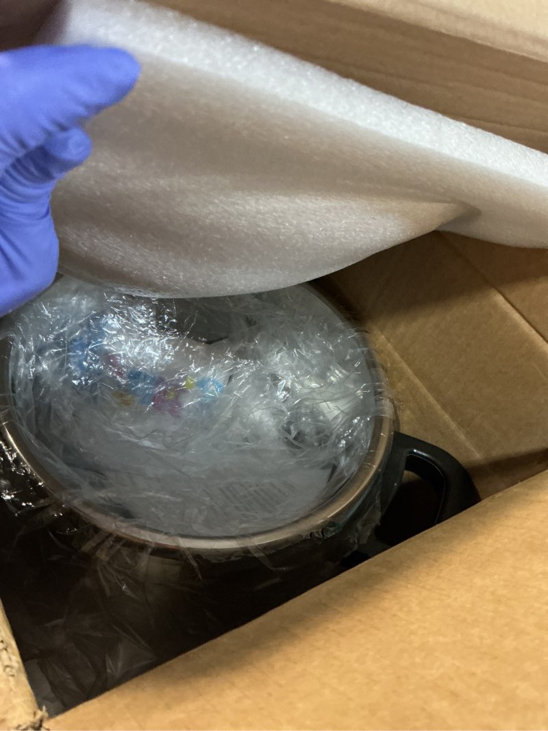 Condition photo showing Good Condition for 3-In-1 Stainless Steel Pressure Cooker 8 QT: [Save 70% Time] [3 PSI Settings], One-Hand Locking, Induction Compatible, Glass Lid & Steamer Rack Included, Olla de Presion 8 Quarts