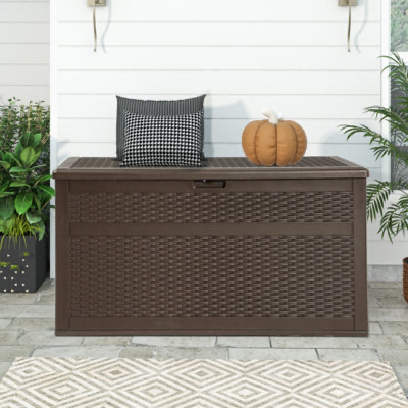 Balconera 230 Gallons Resin Lockable Deck Box