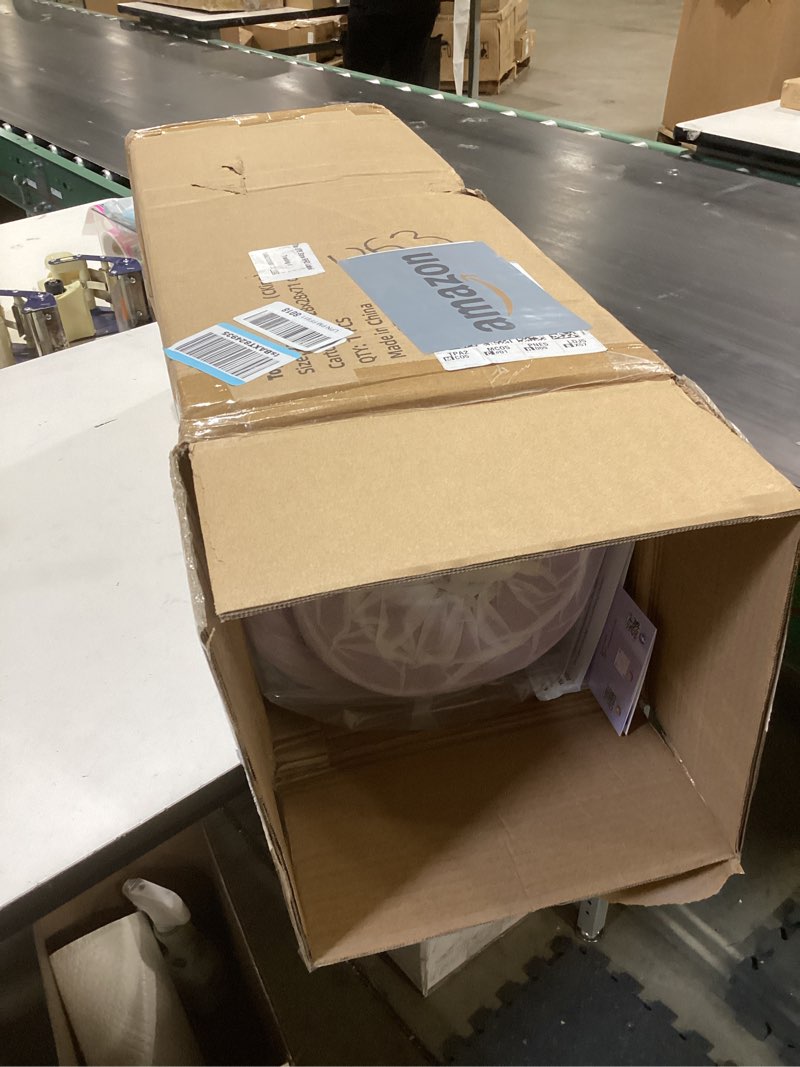 Condition photo showing New/Like New for sinweek 3 inch gel memory foam mattress topper ventilated soft pressure relieve mattress pad, breathable bed topper, certipur-us certified, california king size california king 3 inch