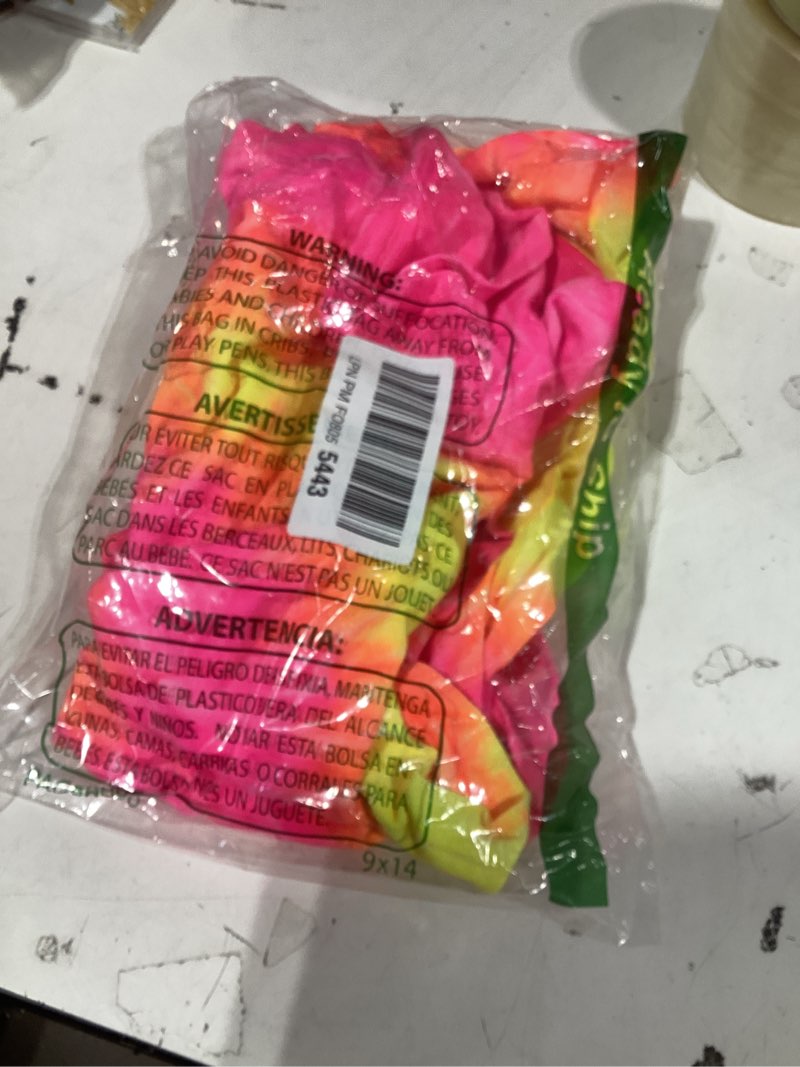 Colortone Tie Dye T-Shirts for Men and Women - Unisex Short Sleeve Tie-Dye T Shirts for Adults Fluorescent Swirl Large