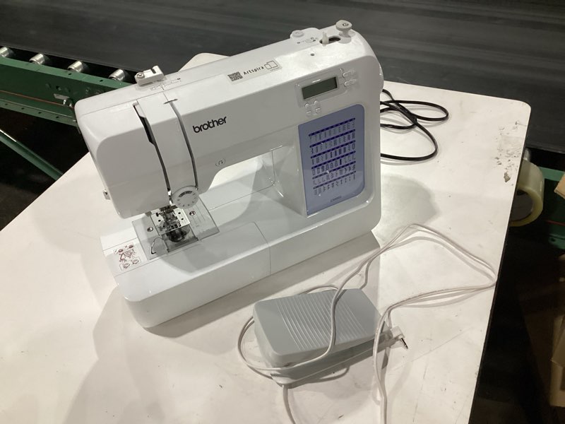 Condition photo showing Good Condition for brother cs5055 computerized sewing machine, 60 built-in stitches, lcd display, 7 included feet, white new model: cs5055