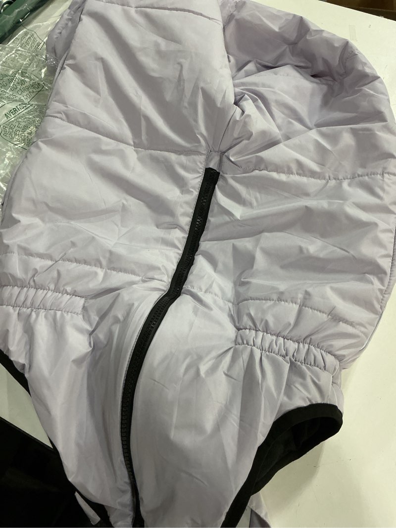Condition photo showing Good Condition for (Size:4-12 Years 9-10 Years )Haloumoning Girls Snow Bibs Kids Fleece Lined Waterproof Ski Pants Overalls with Pockets Purple