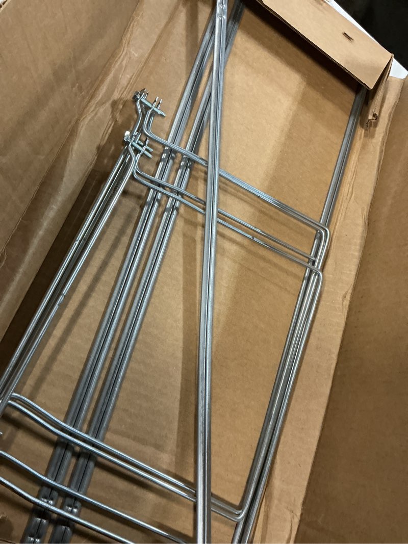 Condition photo showing Good Condition for smead steel hanging file folder frame, letter size, gray, adjustable length 23" to 27", 2 per pack (64872)