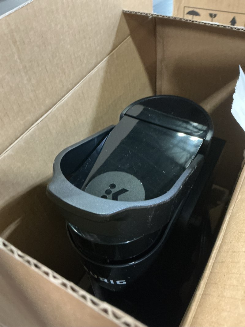 Condition photo showing As Is for Product  incomplete,Keurig K-Express Single Serve K-Cup Pod Coffee Maker, 3 Brew Sizes, Strong Button Feature, 42oz Removable Reservoir, Black