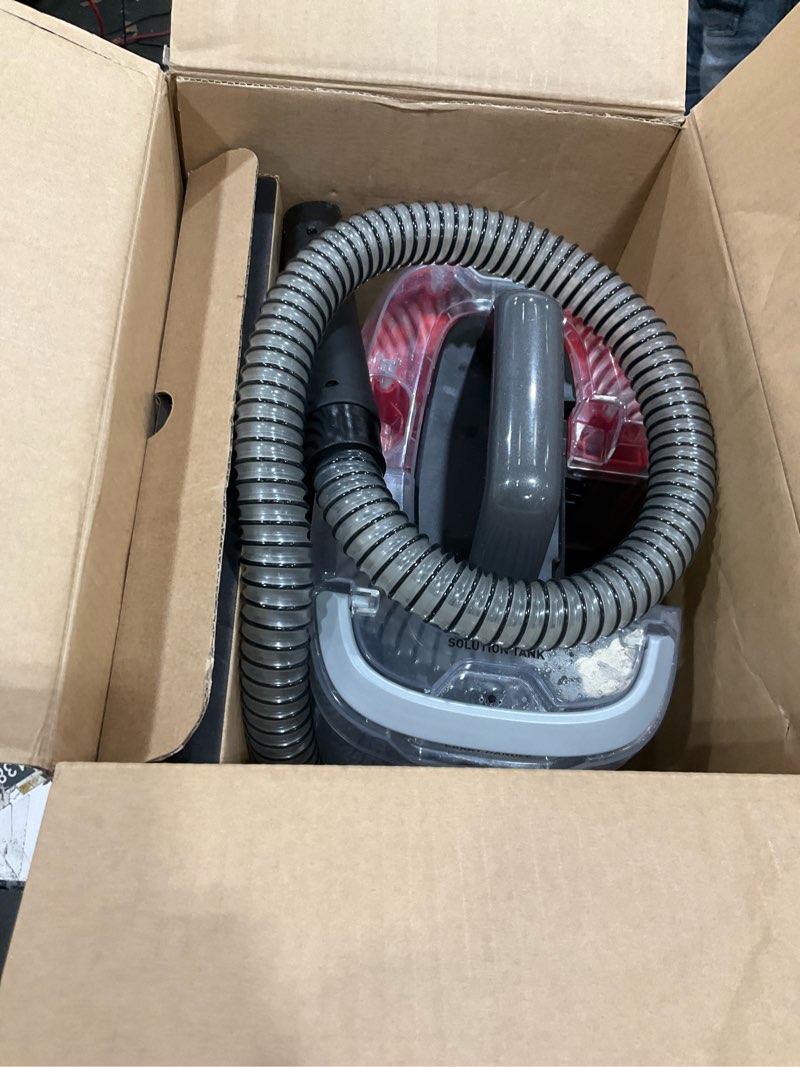 Condition photo showing As Is for Hoover ONEPWR CleanSlate Cordless Portable Carpet + Upholstery Spot Cleaner Machine, Powerful Suction, Versatile Tools, Car and Auto Detailer, Pair with Hoover Spot & Upholstery Cleaner Solution