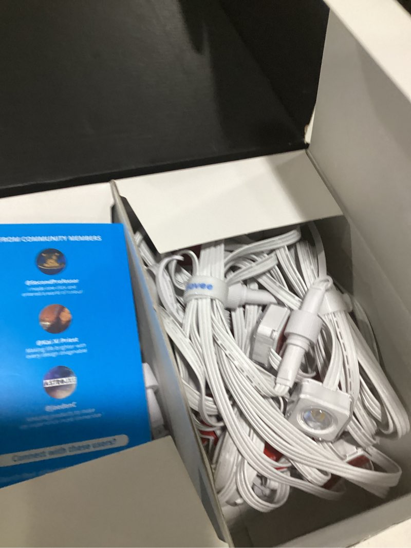 Condition photo showing New/Like New for govee 100ft rgbicw white permanent outdoor lights elite: led string lights, 72 counts