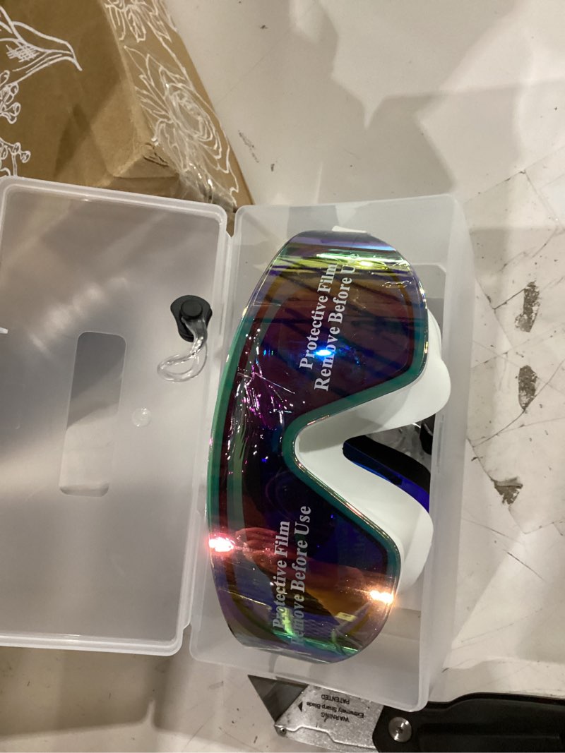 Condition photo showing Good Condition for zoomsnail swim goggles 2 pack, rimless wide view swimming goggles for adult, anti-fog uv leaking pool goggles for men women blue & pink
