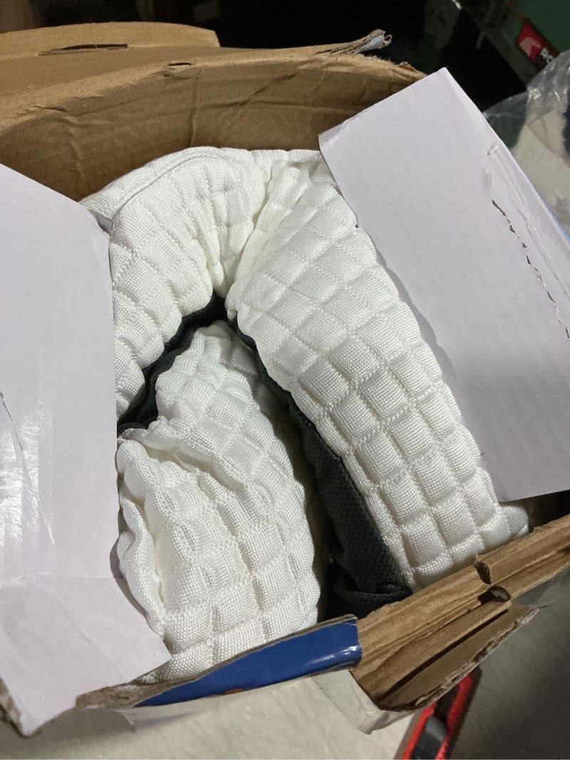 Condition photo showing As Is for cervical neck pillow for pain relief, ergonomic neck pillow for sleeping, contour orthopedic side sleeper pillow for back stomach sleepers bed pillow with pillowcase dark grey with white