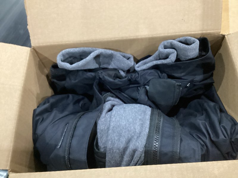 Condition photo showing Good Condition for Columbia mens Bugaboo Iii Fleece Interchange Jacket Large Tall Black