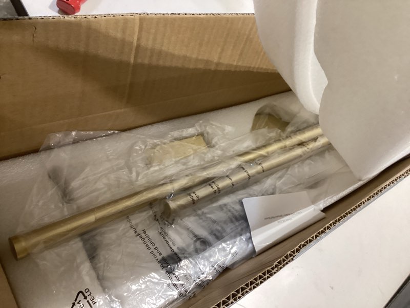Condition photo showing Good Condition for Removable Battery Operated Wall Sconces with Remote Control 350°Rotate LED Wireless Wall Lights with 3 Color Temperatures & Dimming for Bedroom, Hallway,28.3 Inch (2 Pack) Gold 28.3 Inches(2 pack)
