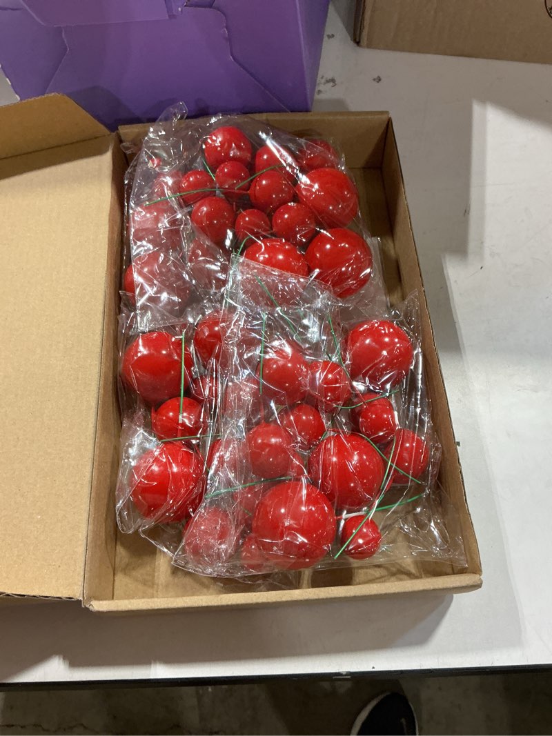 Condition photo showing New/Like New for similiar product  red25 pcs balls cake topper ball shaped cake insert toppers pearl balls cake pick diy cake insert toppers foam ball cupcake topper for birthday party christmas wedding anniversary baby shower cake decor (black)