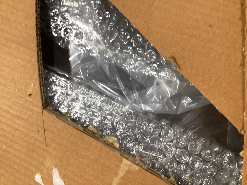 Condition photo showing Good Condition for G.E.T. SSTPD-1915-ANT Heavy-Duty Metal Serving/Ottoman Tray with Handles, 19" x 15", Hammered Bronze 19" x 15" x 0.5" Antique Bronze