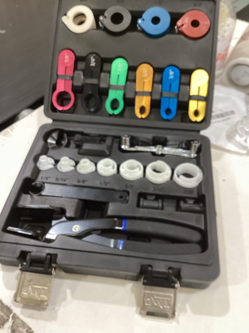 Condition photo showing Good Condition for Orion Motor Tech 26pc Fuel Line Disconnect Tool Set, Master Quick Disconnect Tool Kit with Fuel and AC Disconnect Pliers, Fuel Line Removal Tool Set for AC Fuel & Transmission Systems, Black