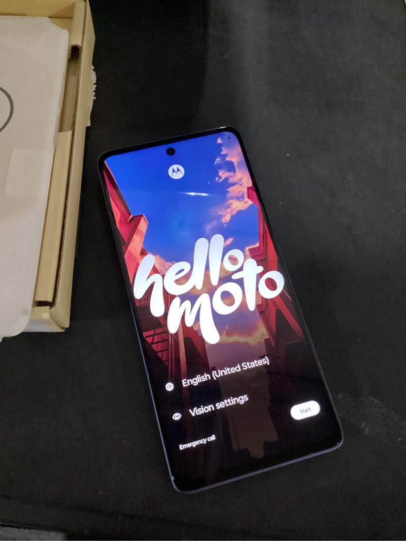 Condition photo showing New/Like New for working verified metro by t-mobile motorola moto g power 2025