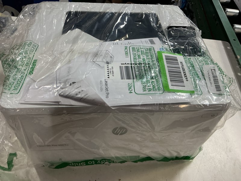 Condition photo showing As Is for hp laserjet pro 4001n printer