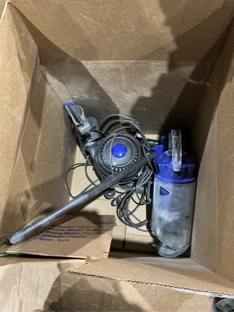 Condition photo showing As Is for dyson ball animal total clean upright vacuum
