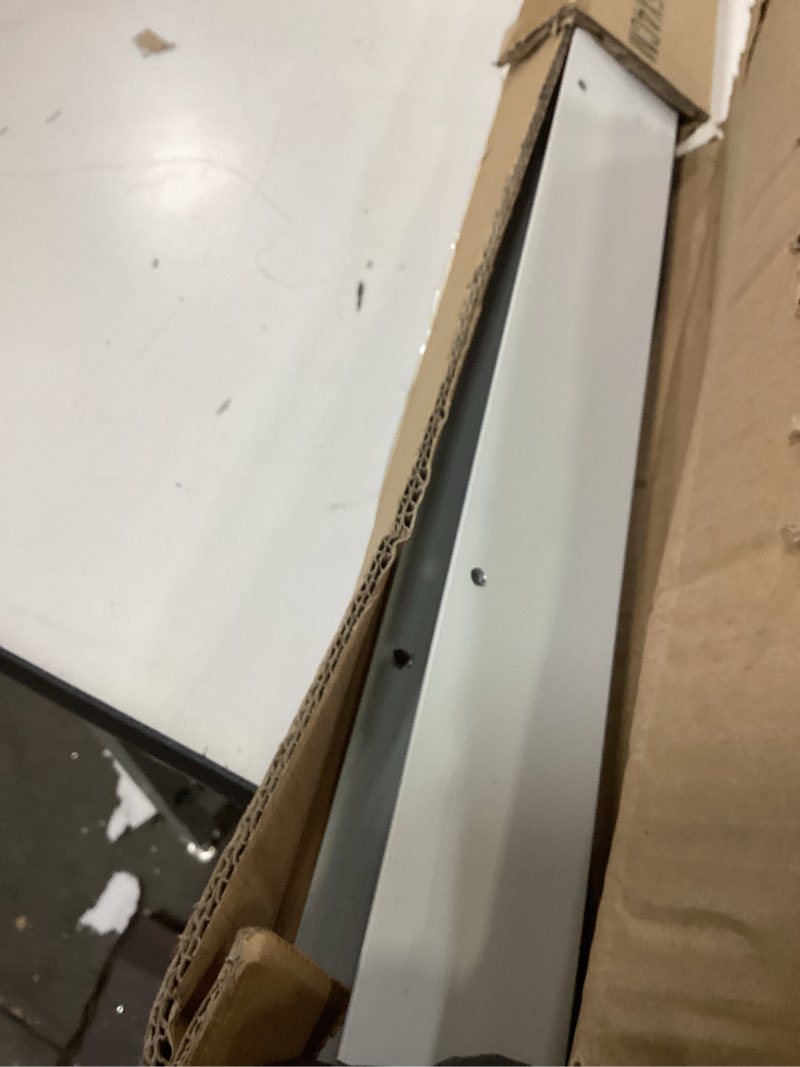 Condition photo showing Good Condition for 1 Pack 1" x 35.5" Storm Door Sweep Replacement Bottom Sweep Aluminum Expander for Security Storm Door Weatherstripping (White) 1 White