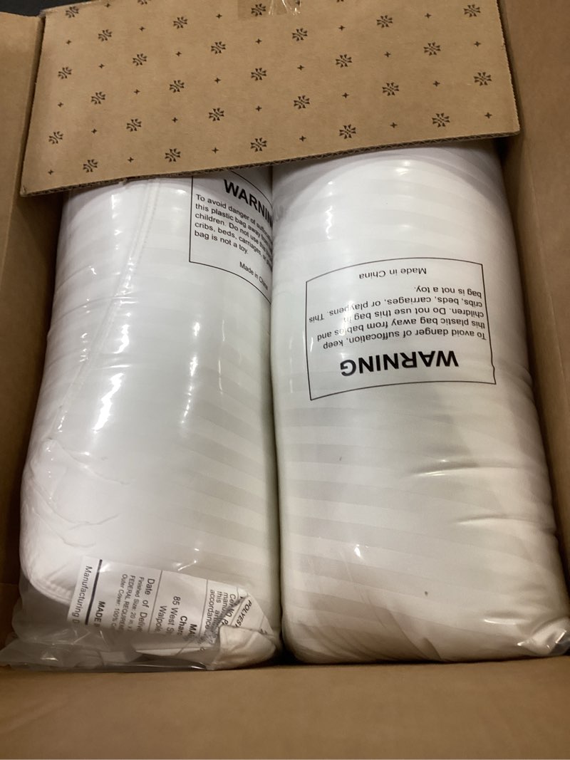 Condition photo showing Good Condition for Beckham Hotel Collection Bed Pillows Standard/Queen Size Set of 2 - Original Soft Down Alternative P