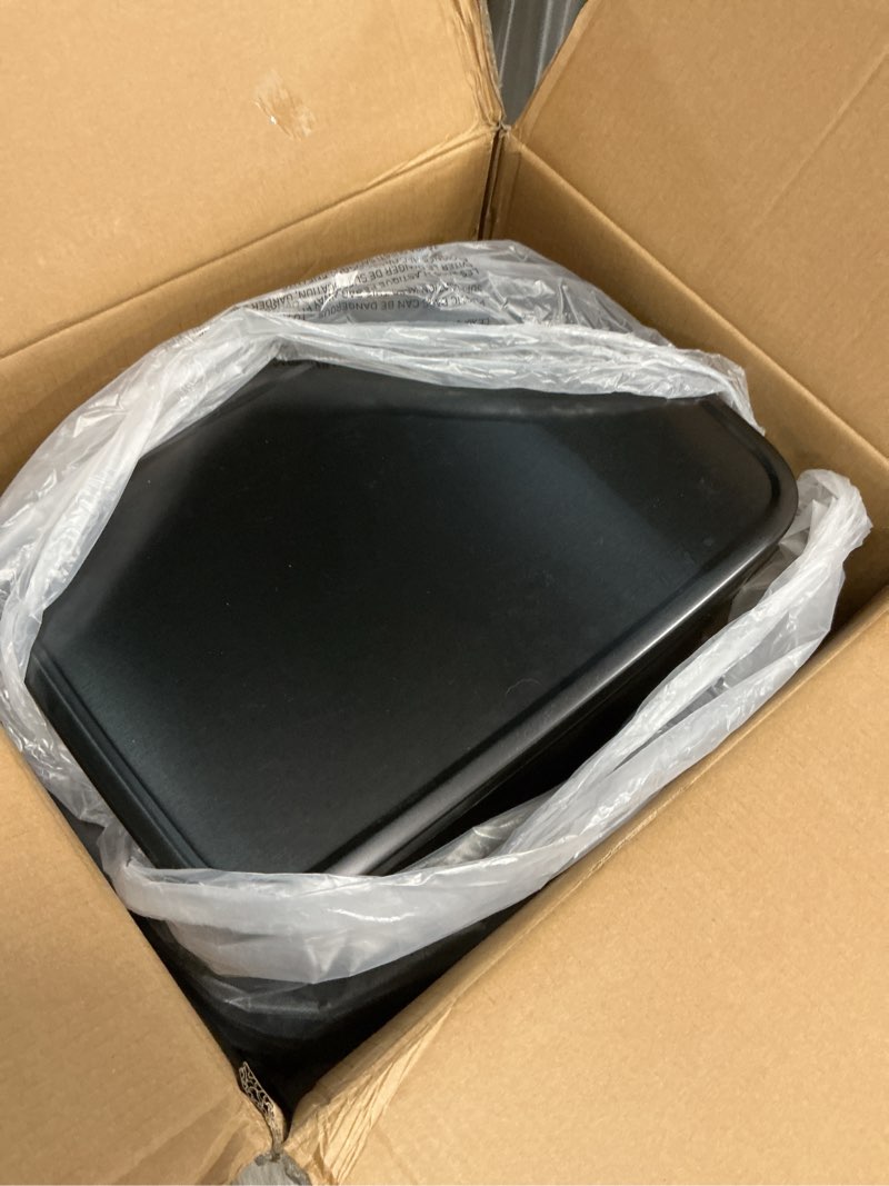 Condition photo showing Good Condition for eko madison matte black 50 liter/13.2 gallon step trash can with inner liner - fingerprint resistant finish 50l matte black