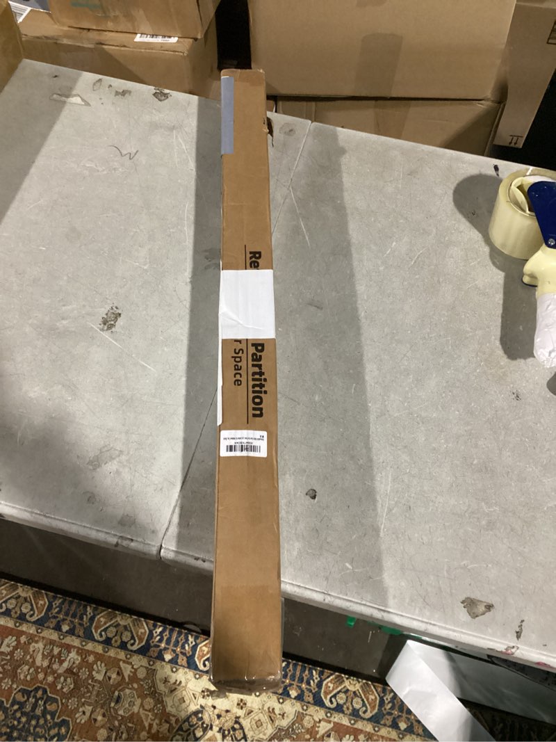 Condition photo showing Good Condition for Retractable Baby Gates for Doorways, Mesh Dog Gate for Stairs, Pet Gate Indoor, Extends to 55" Wide 33" Tall, Safety Toddlers Gates for Hallways, Indoor & Outdoor Use, Black Black 33'' Tall x 55'' Wide