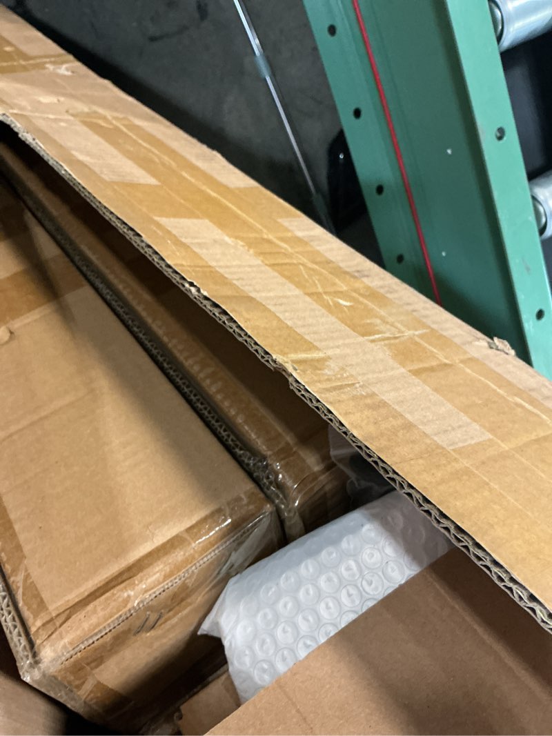 Condition photo showing Good Condition for 36" Cable Railing Post Kits, Adjustable Top Cable Posts System Includes 4Pack Black Level Drilled Posts, 1/8 Black Wire Rope with Cutter, Swageless Cable Railing System Kit(No Handrail), RG11 36" 4 Level Cable Posts