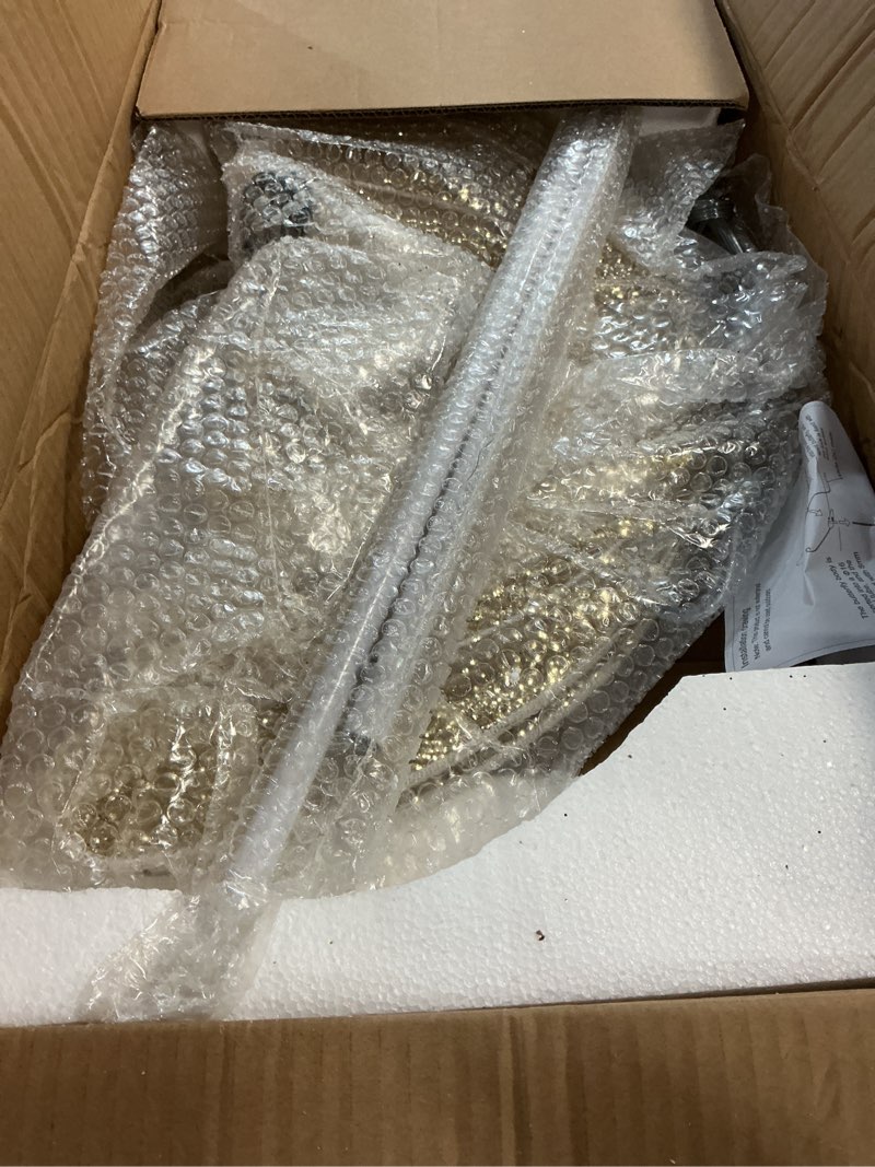 Condition photo showing New/Like New for Wedding Butterfly LED Floor Lamp: Hanging Butterfly White Color Ceiling Light - Romantic Wedding Decoration Lights Fixture - Adjustable Height Creative Butterfly Props (1, 60 CM/23.6 IN(Blue Light)) 23.6 IN (Blue Light) 1