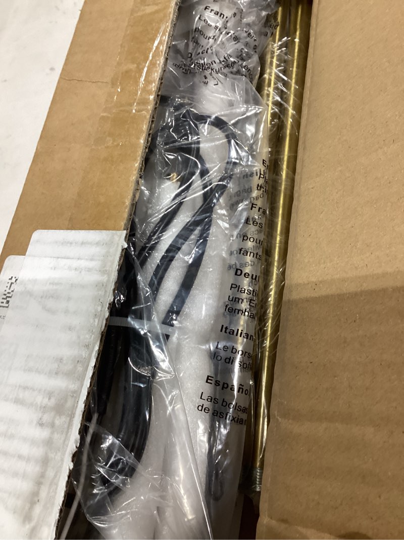 Condition photo showing New/Like New for Modern Sputnik Chandeliers Light, 8-Light Gold Dining Room Chandelier Over Table, E26 Mid Century Ceiling Light Fixtures Height Adjustable Hanging Pendant Lighting for Entryway Foyer Gold 8 Light