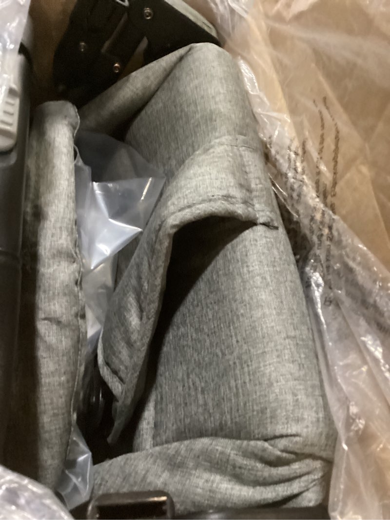 Condition photo showing As Is for Lightweight Travel Stroller for Baby & Toddlers - Easy Fold & Compact Stroller with Canopy, Storage Basket, Multi-Position Recline & Convenient One-Hand Fold (Grey)