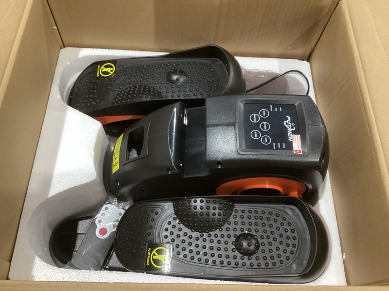 Condition photo showing Good Condition for under desk elliptical machine, electric elliptical leg exerciser for seniors with 12 adjustable, portable quiet elliptical exercise machine, seated pedal exerciser with remote control