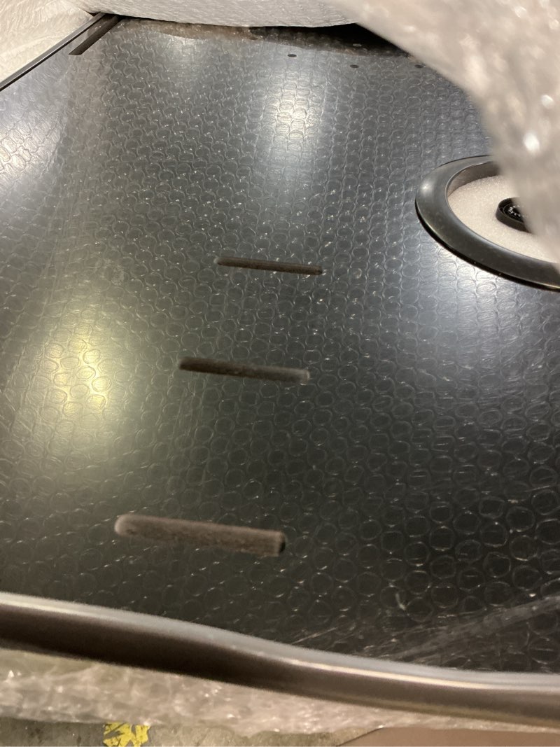 Condition photo showing Good Condition for Treadmill Desk Attachment, 36 Inches Tread Tray Workstation Handlebars Platform with Laptop Holder, Cup Tablet Holder, Ergonomic Stand with Cooling Holes(Black)